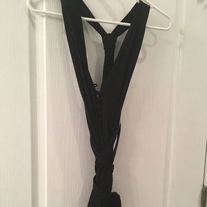 BCBGeneration tunic with scrappy ties